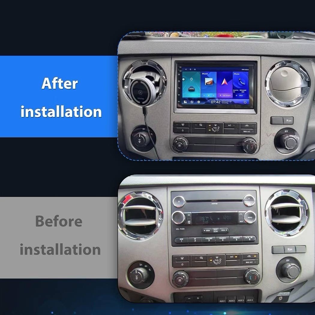 7in Android Radio Ford F250/F350/F450/F550 2013-2016 Wireless CarPlay 2+64G