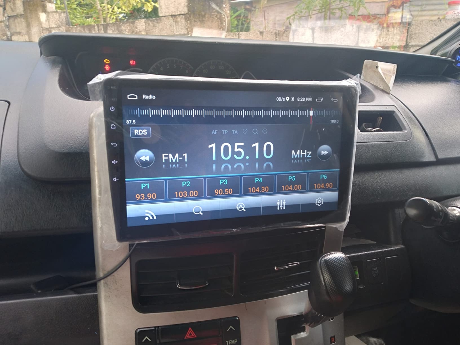 10.1″ Double 2 Din Car Radio Android 13 GPS WIFI BT Carplay Touch Screen Stereo