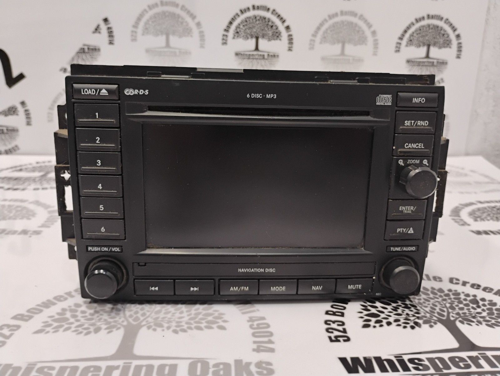 2006-2007 Chrysler 300 OEM 6 Disc CD/AM/FM Radio Reciever w/ Nav 56038646AL