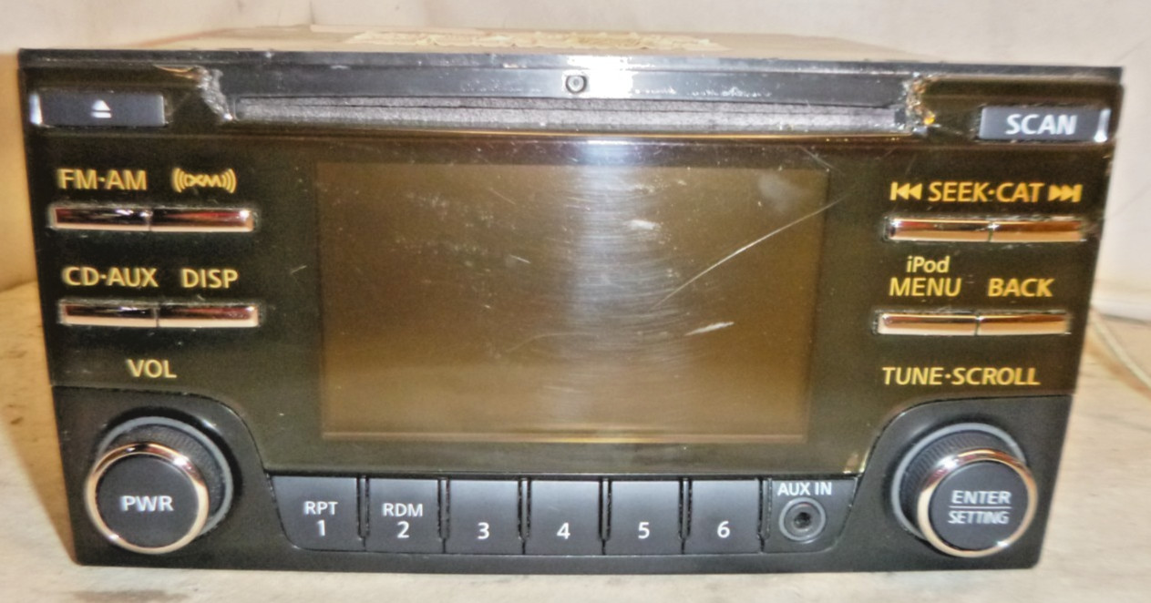 12 13 14 15 Nissan Rogue Radio Cd Player 28185-1VX2A CXP25