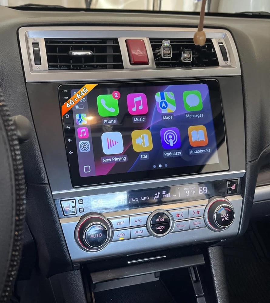 Plug&Play For Subaru Legacy Outback 2015-2018 GPS Navi Car Stereo Radio 4GB+64GB