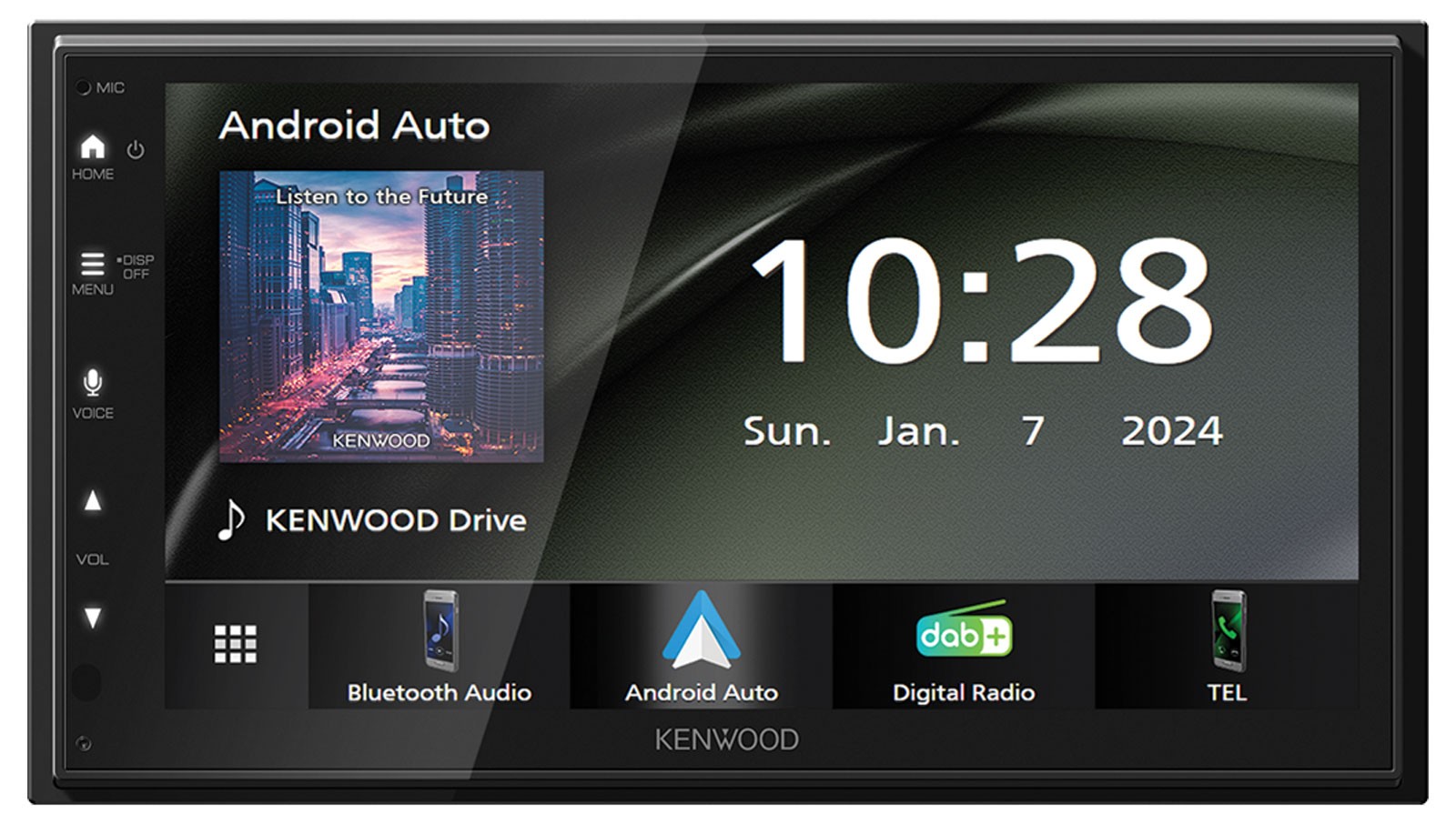 Kenwood DAB Bluetooth USB Steering Wheel 2DIN Car Stereo for Mercedes Vito W447 Audio 10