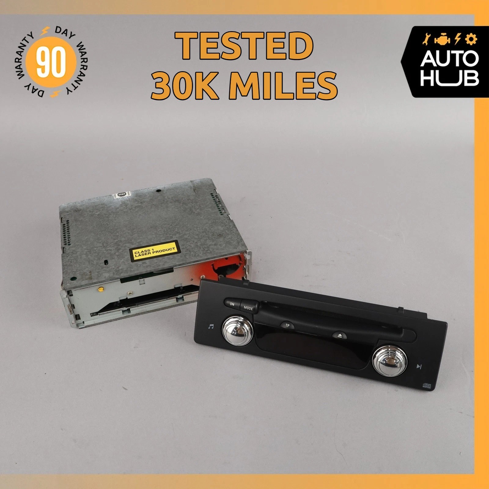 00-04 Bentley Arnage / Silver Seraph Radio CD Player Grundig PM57845PA OEM 30k
