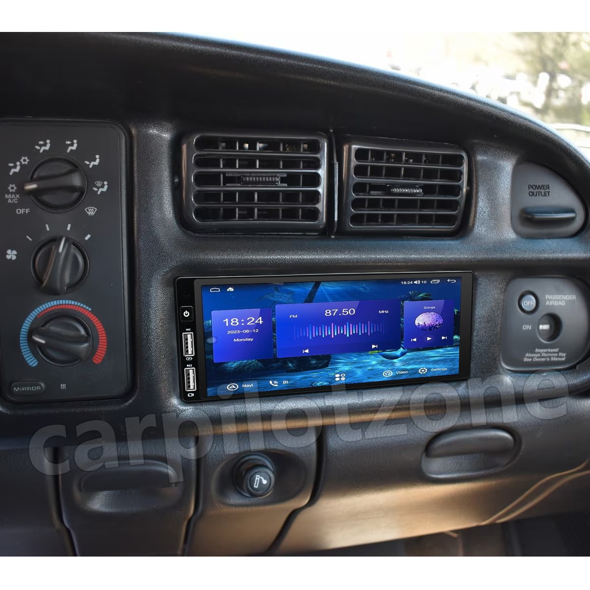 For 1994–2002 Dodge Ram 1500 2500 3500 Android 13 Carplay Car Stereo Radio GPS