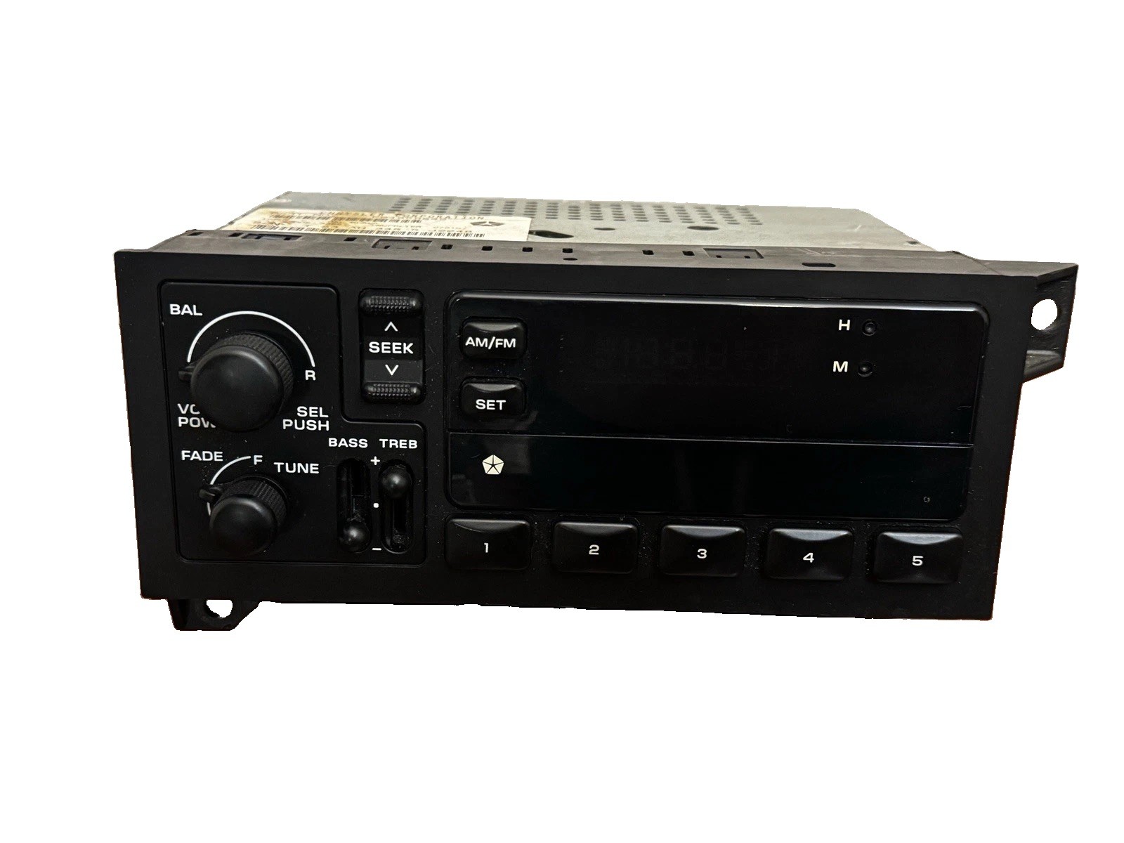 OEM Chrysler Dodge Jeep Plymouth AM FM Radio P04858532 Factory Stereo Untested