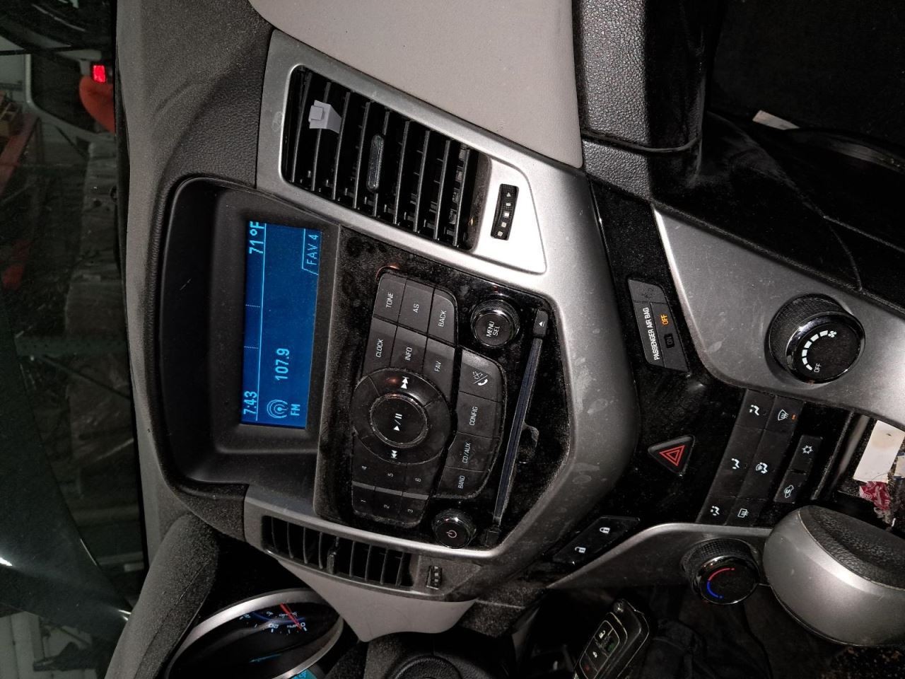 2011-16 CHEVY CRUZE Audio Equipment Radio VIN P 4th Digit Limited Amplifier Rece
