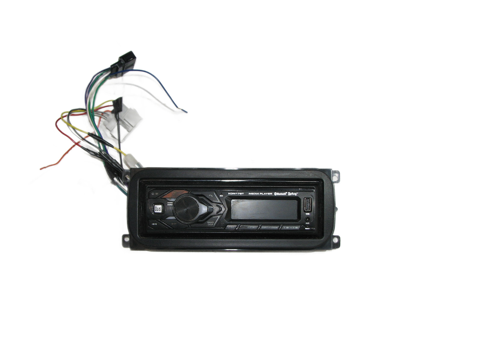 Dual Electronics XDM17BT Single-DIN Radio Stereo AM/FM MP3 USB AUX FREE SHIP