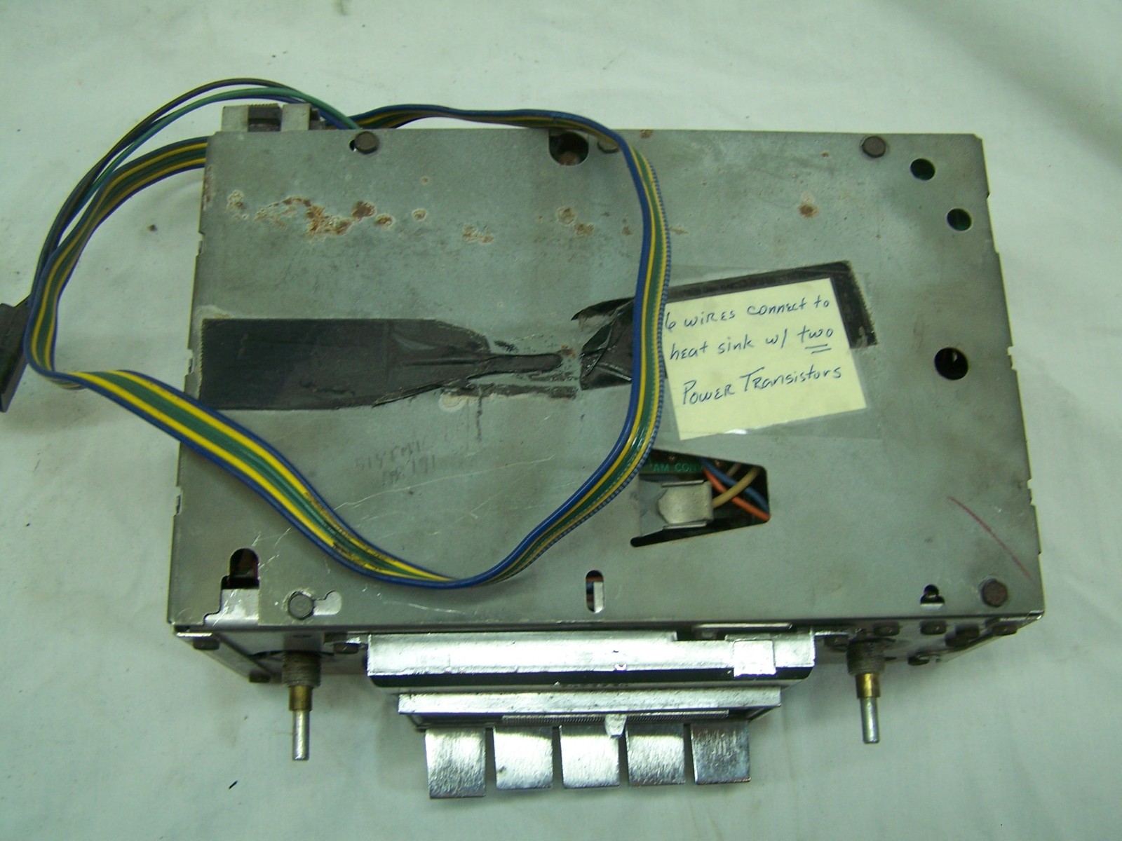 Corvette 1972-1976 AM FM Stereo Radio in Unknown Working Condition