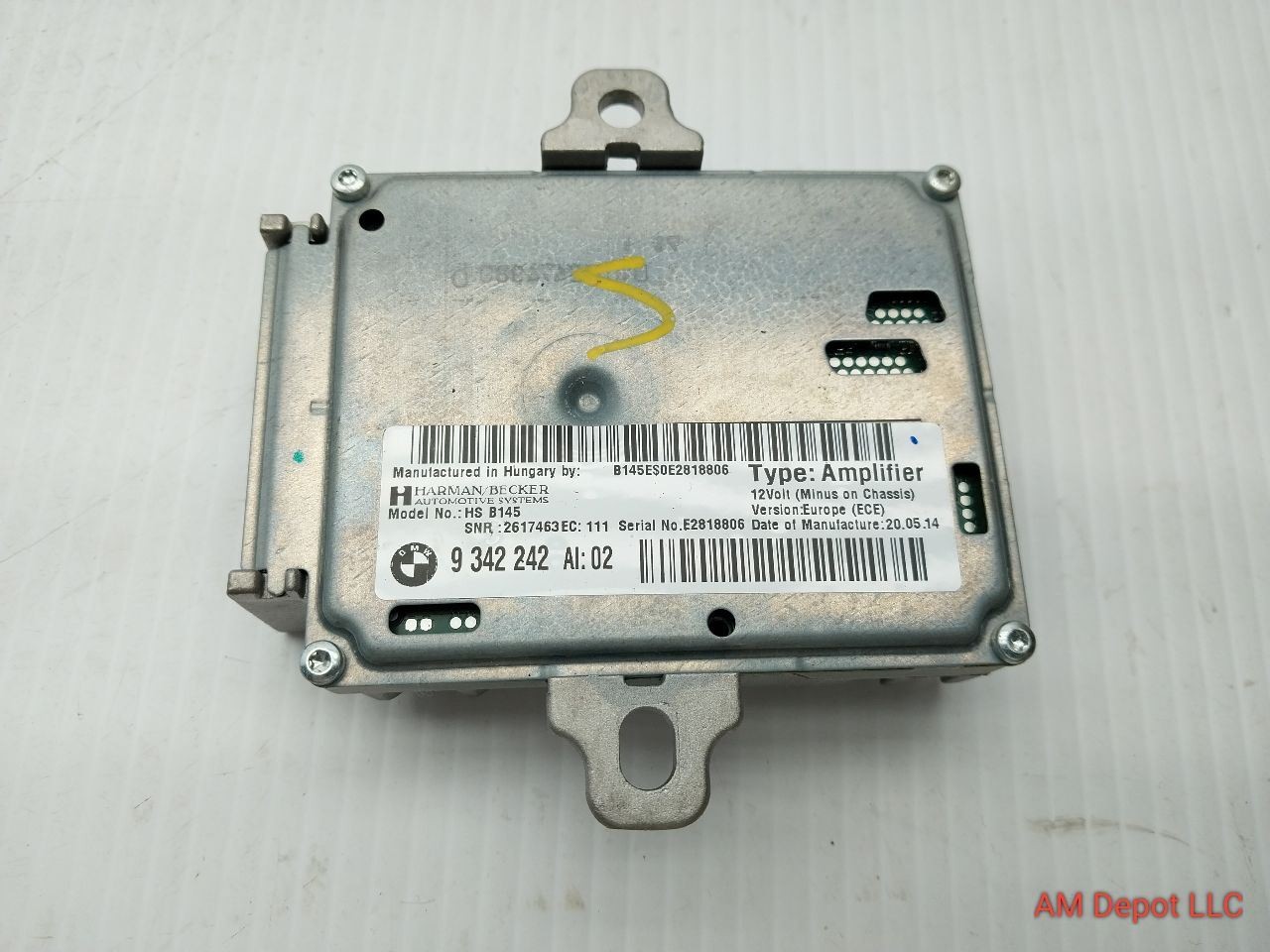 2014 Mini Cooper S F56 F55 F57 Audio Amplifier Active Sound Control Unit