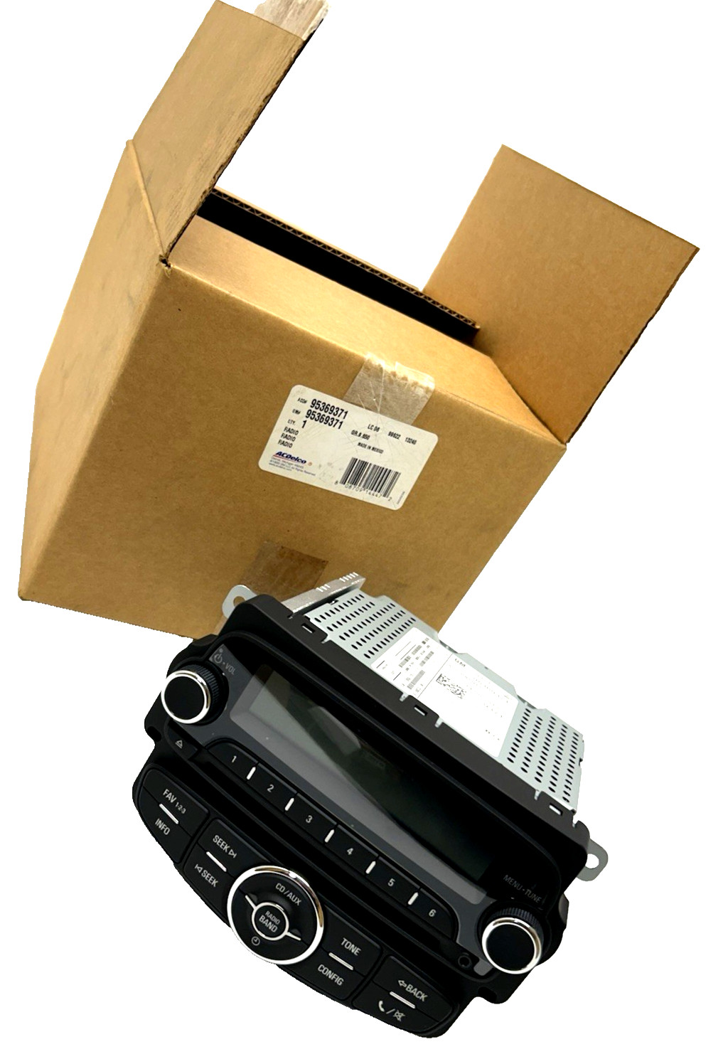 95369371 ACDelco Radio Receiver AM/FM CD MP3 USB AUX 2013-2014 Chevrolet Trax