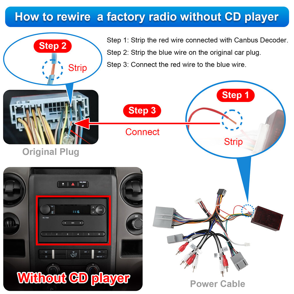 9″ Stereo CarPlay 6+128G for Ford F-150 F150 2009-2014 GPS Radio Navigation WiFi