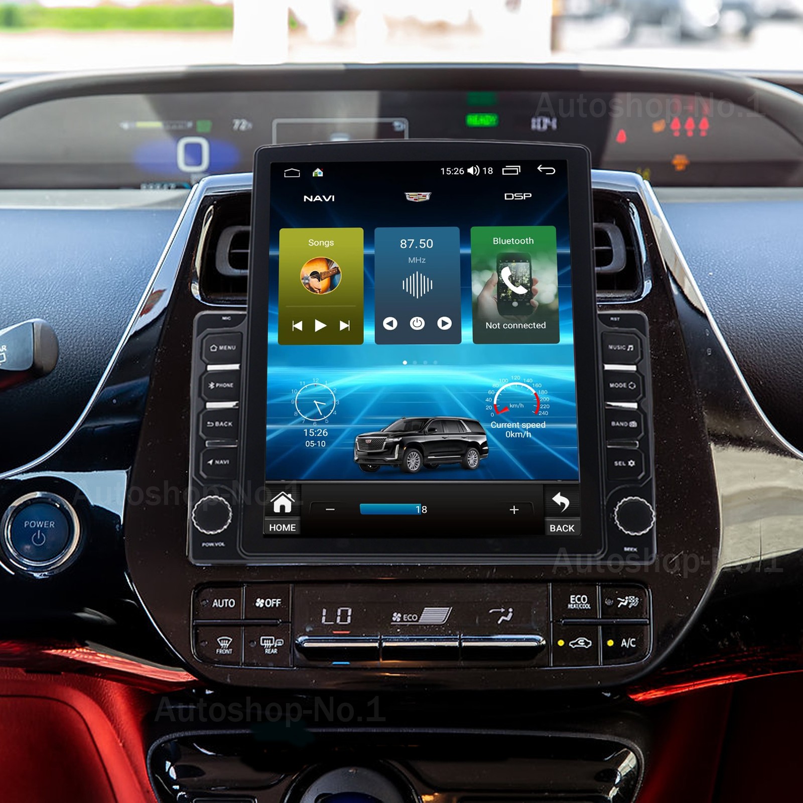 For Toyota Prius 2016-2022 Carplay Android 15.0 Car Stereo Radio Gps Navi 9.7″