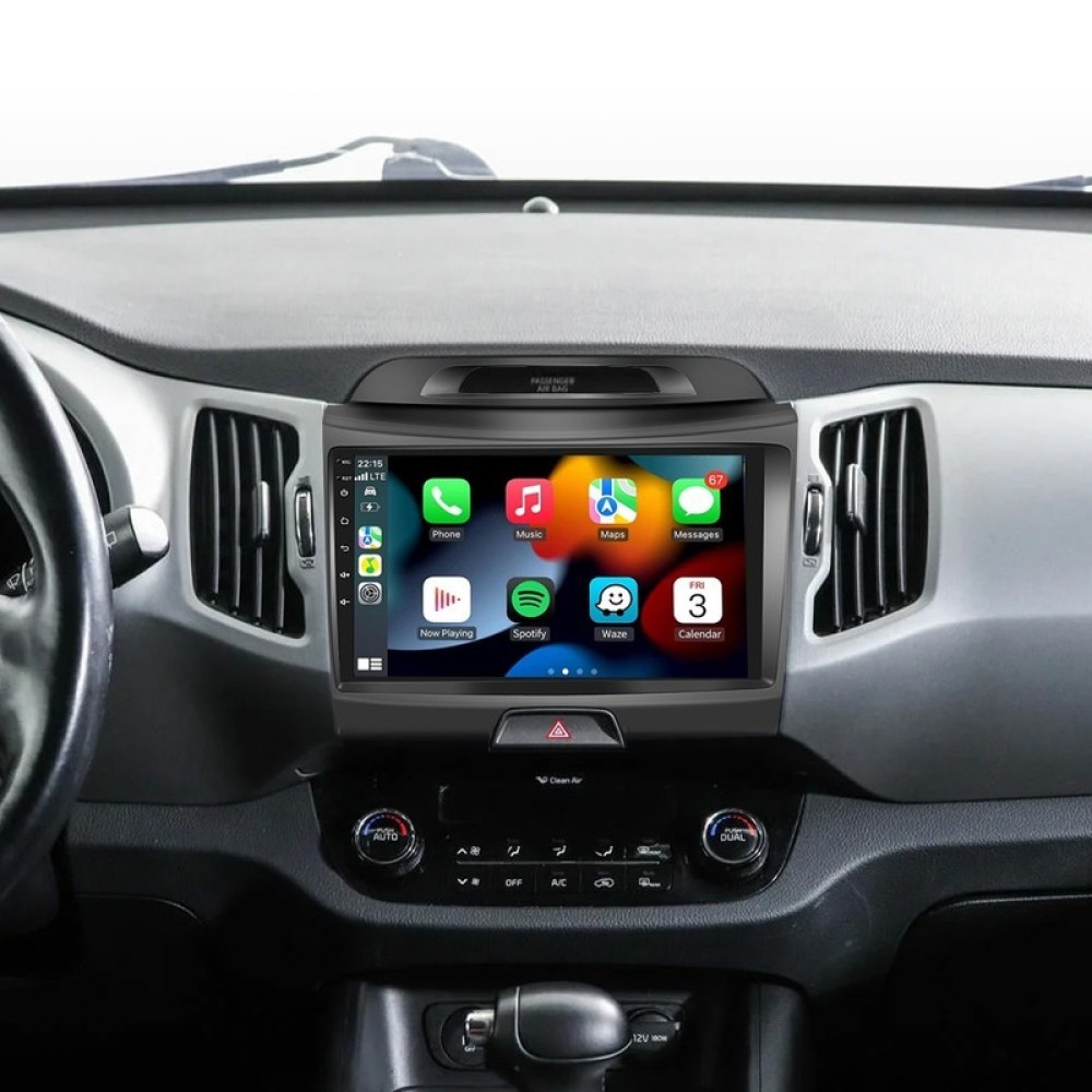 6G+128GB For 2010-2016 Kia Sportage Car Stereo Radio Carplay Android 15 GPS NAVI