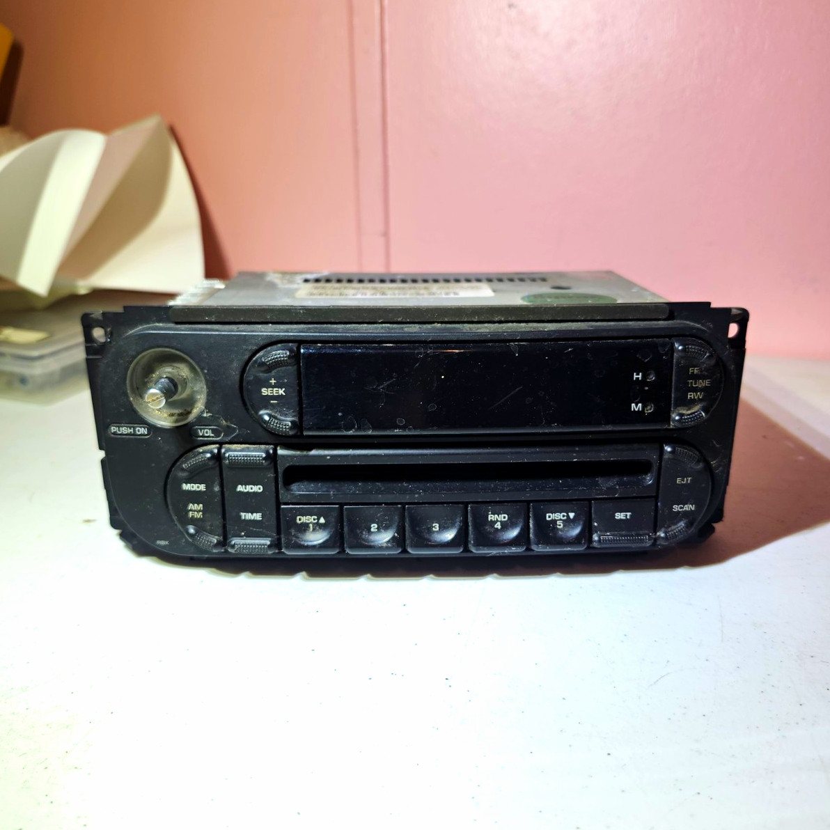 Radio Control Unit-Am/fm Radio Cd Cassette Player Reman fits 2001 Ford Escape