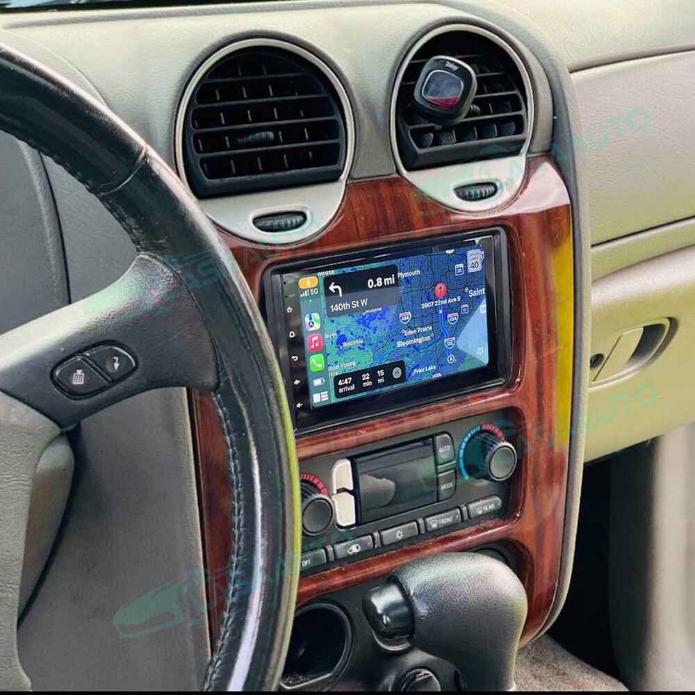 For 2002-2009 GMC Envoy Apple Carplay Car Radio Stereo Android 15 GPS Navi WiFi