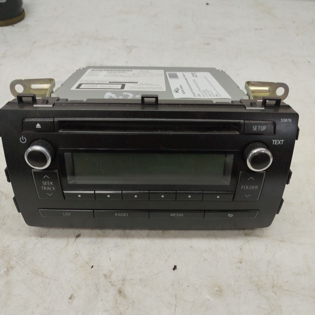 2015-2019 TOYOTA AURIS MK2 Stereo Radio CD Player NO CODE 86120-02880