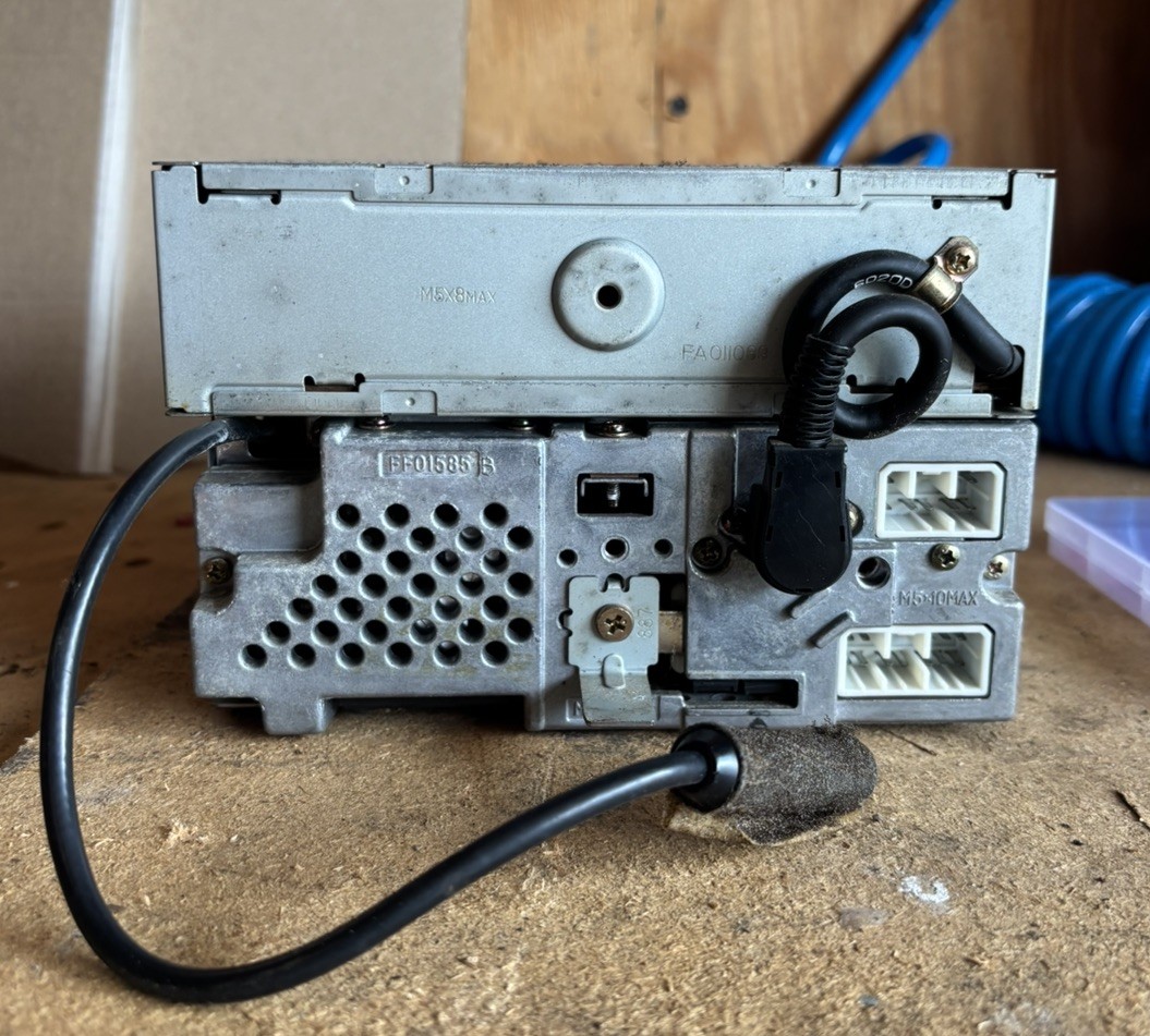 1995 Mazda Miata MX-5 NA OEM Panasonic 1267 AM/FM Radio w/Cassette Player & CD