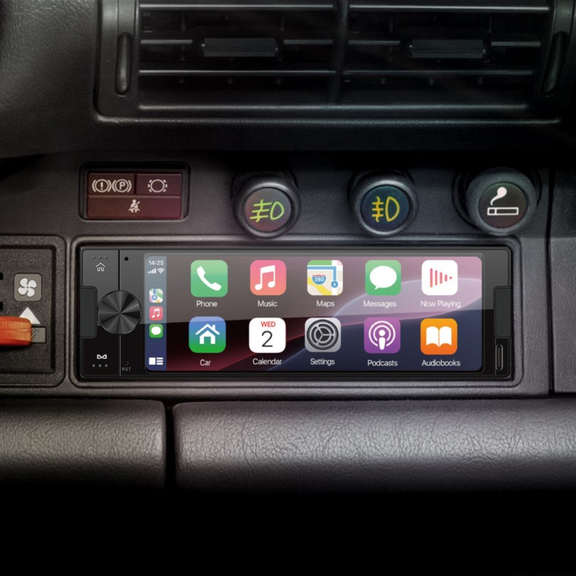 AMPIRE CPR60 Smartphone 1-DIN Car Stereo Touch Display DAB+ AHD Camera Inputs