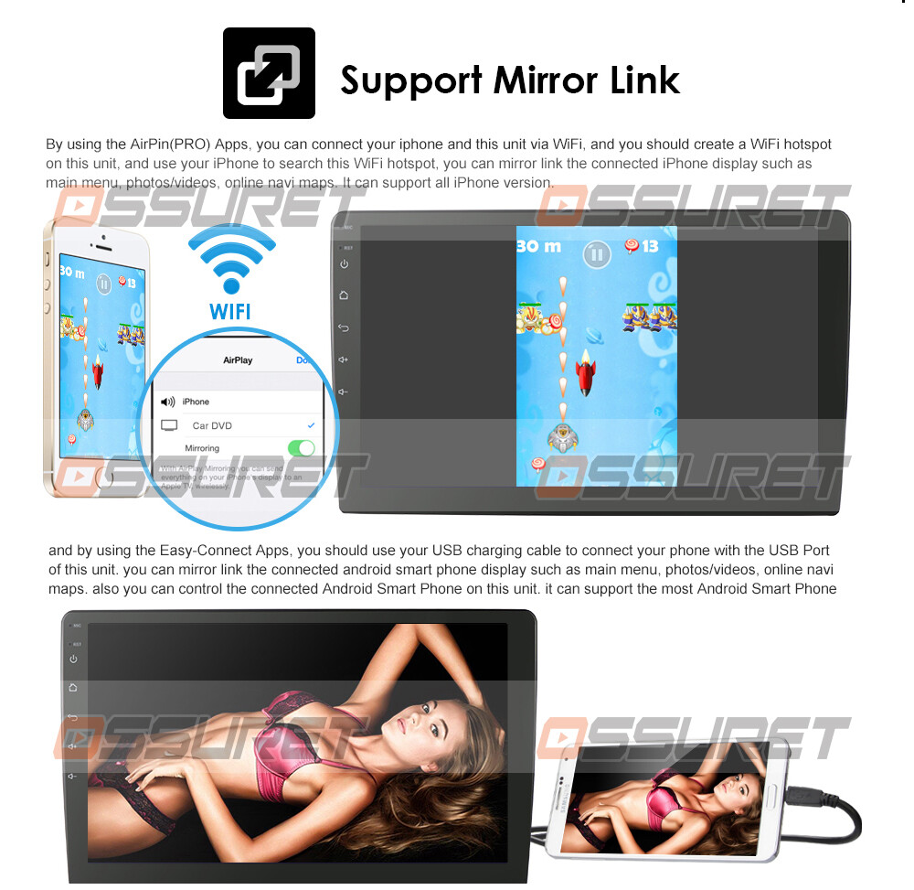 8+128G Fit 2014-2016 Toyota Corolla Android 13 Car Stereo Radio WiFi GPS CarPlay