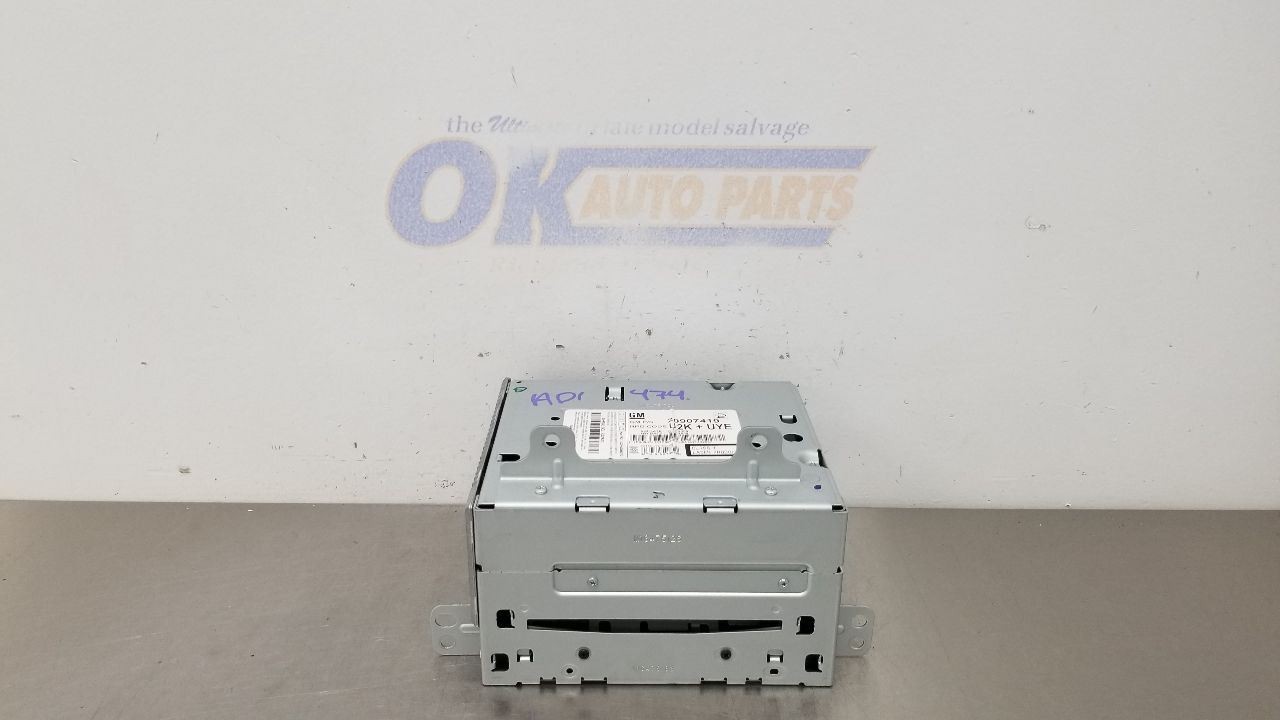 11 CHEVY CAMARO RADIO AUDIO RECEIVER HEAD UNIT 20907419