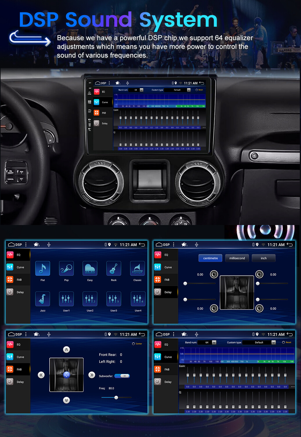 For Jeep Wrangler 2007-2017 Android 14 Car Stereo CarPlay GPS Navi 💥8GB+256GB💥