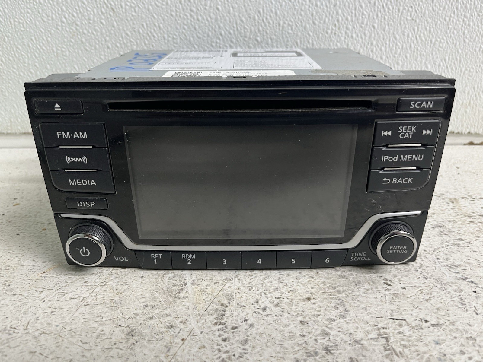 2017-2019 Nissan Sentra NON-NAV Radio Stereo 2 DIN 28185 4AF6A AMFM Tuner CD Oem