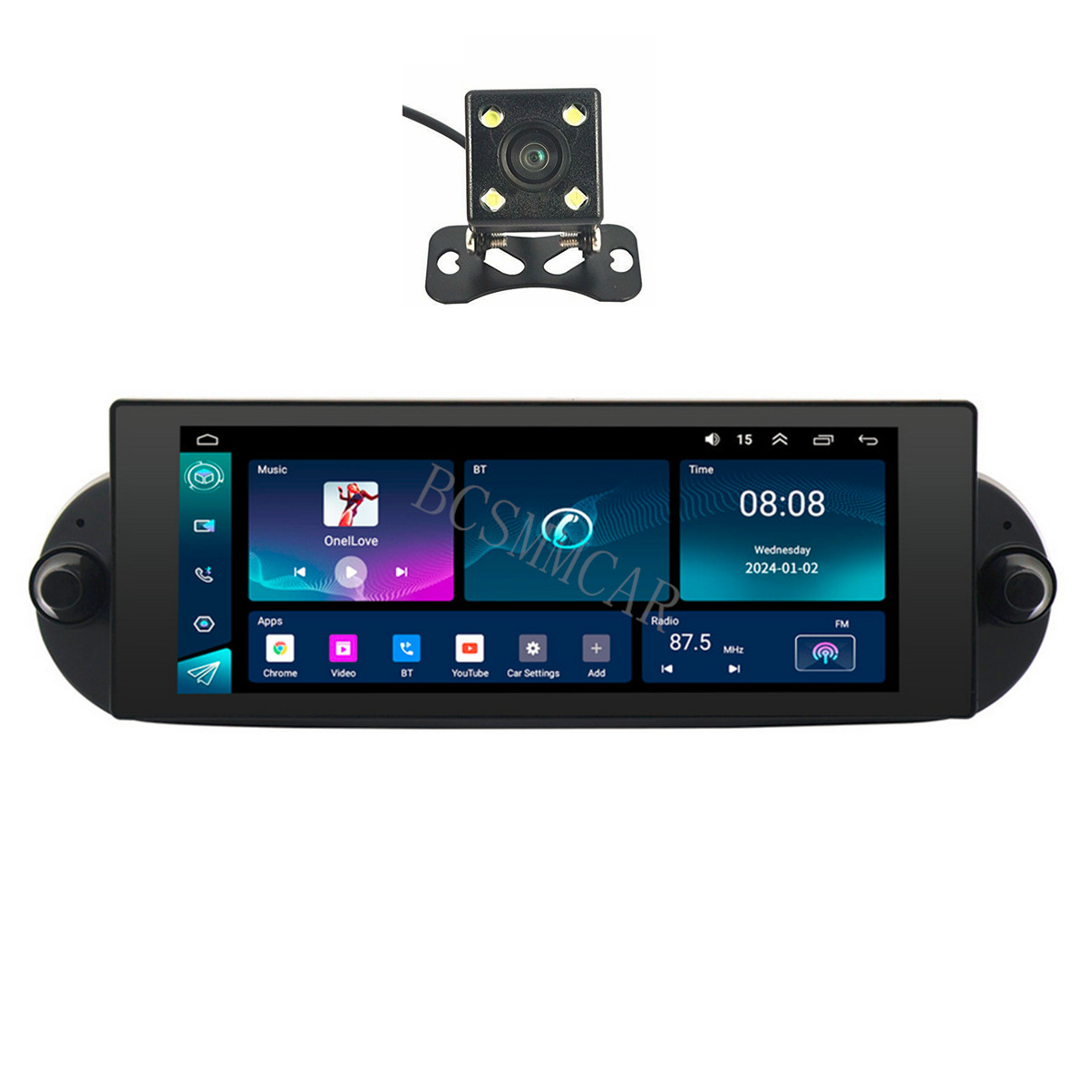 6.8in Car Radio Stereo Touch Screen GPS W/Camera For Volkswagen Beetle 2006-2010