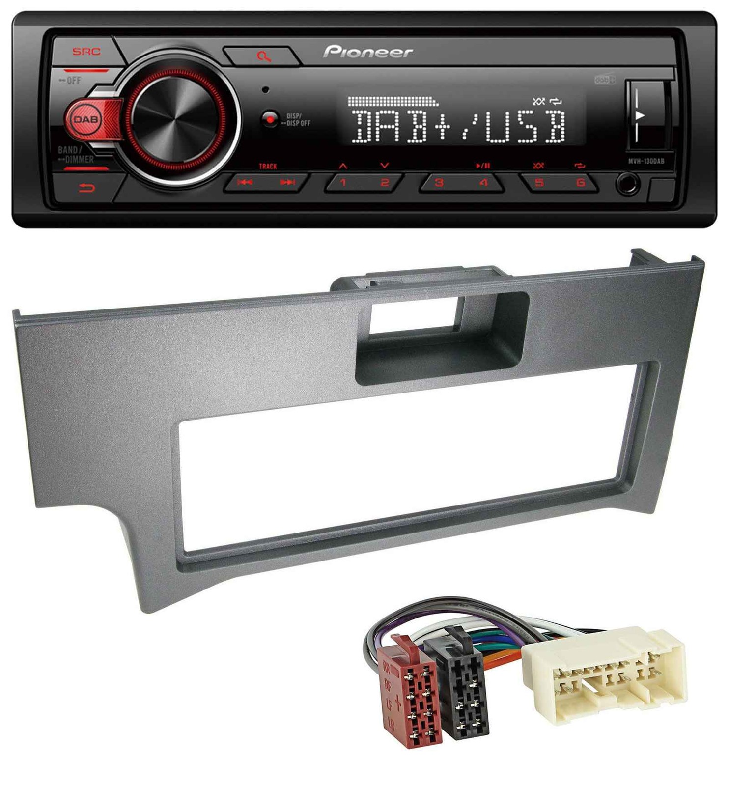 Pioneer MP3 1DIN DAB USB AUX Car Stereo for Nissan Primera P11-144 Facelift 1999-