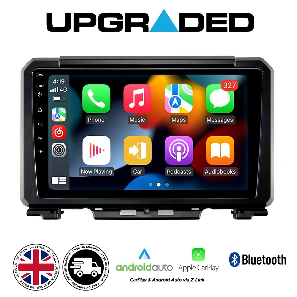 UPGRADED Suzuki Jimny 2018-2024 9 inch Android Headunit Car Stereo CarPlay