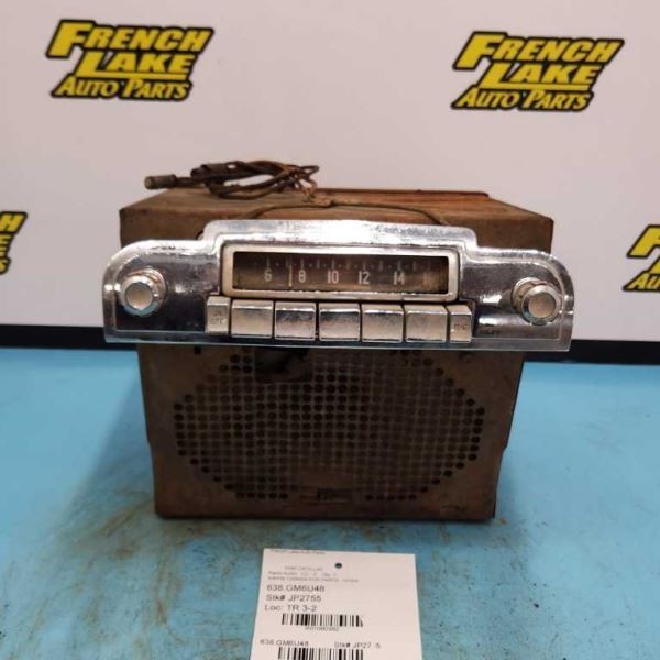AM/PB RADIO FOR PARTS FITS 1948 CADILLAC 1080382