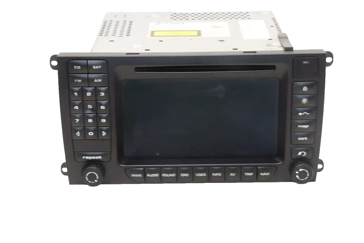 03 04 05 06 07 Porsche Cayenne Radio Navigation CD Player Display Screen