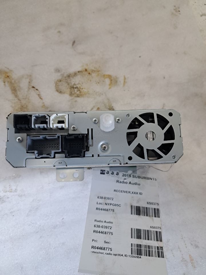 2015 Suburban 1500 Stereo Radio Genuine Oem Part,Receiver,23487132 Sku#4468775