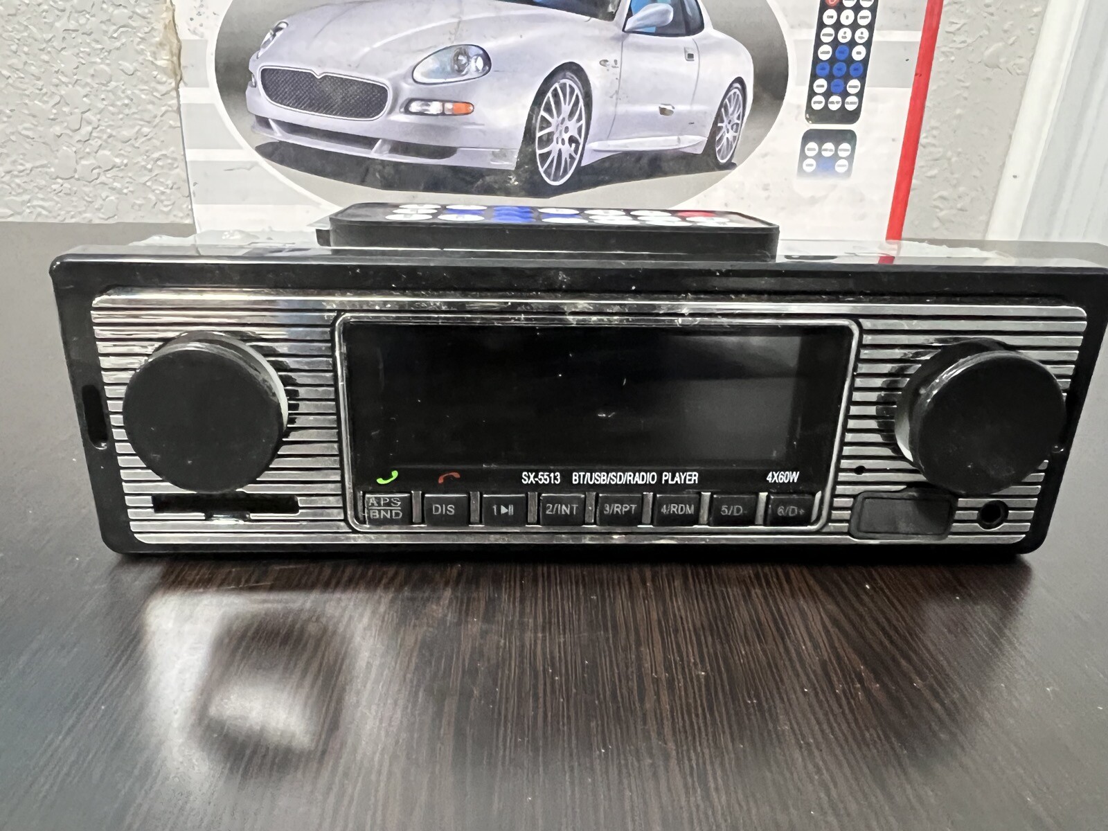 Car MP3 Player – MOSFET 60Wx4 – Black LCD Display