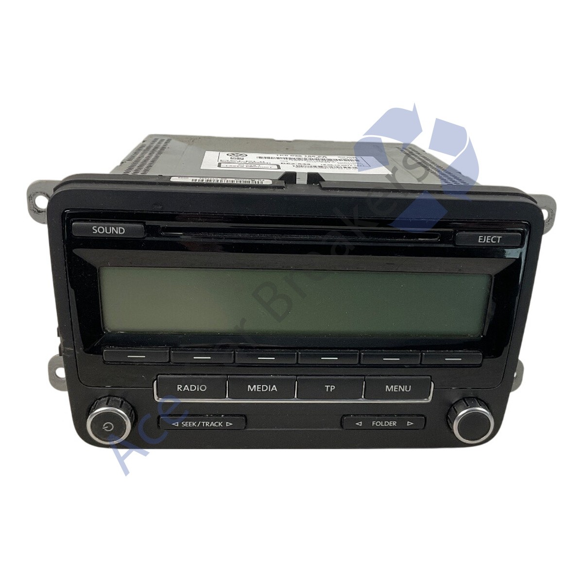 VW Golf Mk6 5K 08-12 Stereo Radio CD Player No Code 1K0035186AA