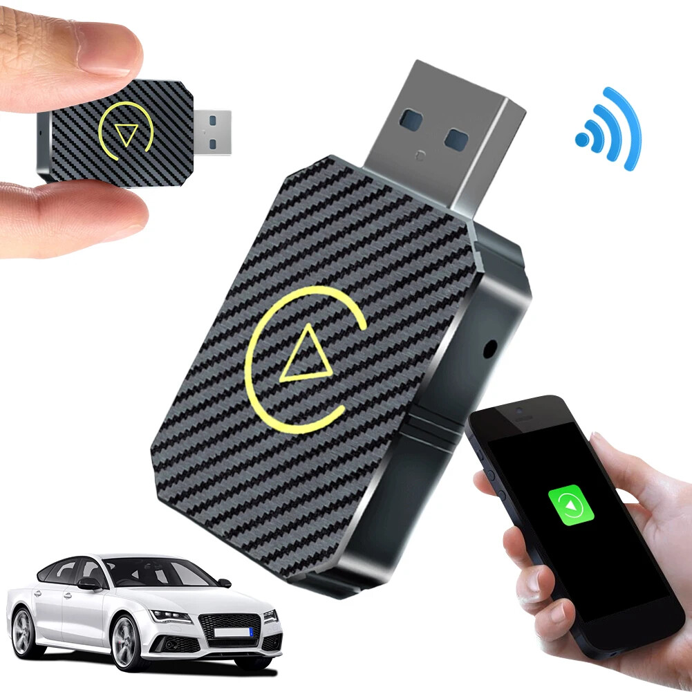 New Wireless USB CarPlay Adapter Wireless Carplay Dongle For iPhone Plug &Play