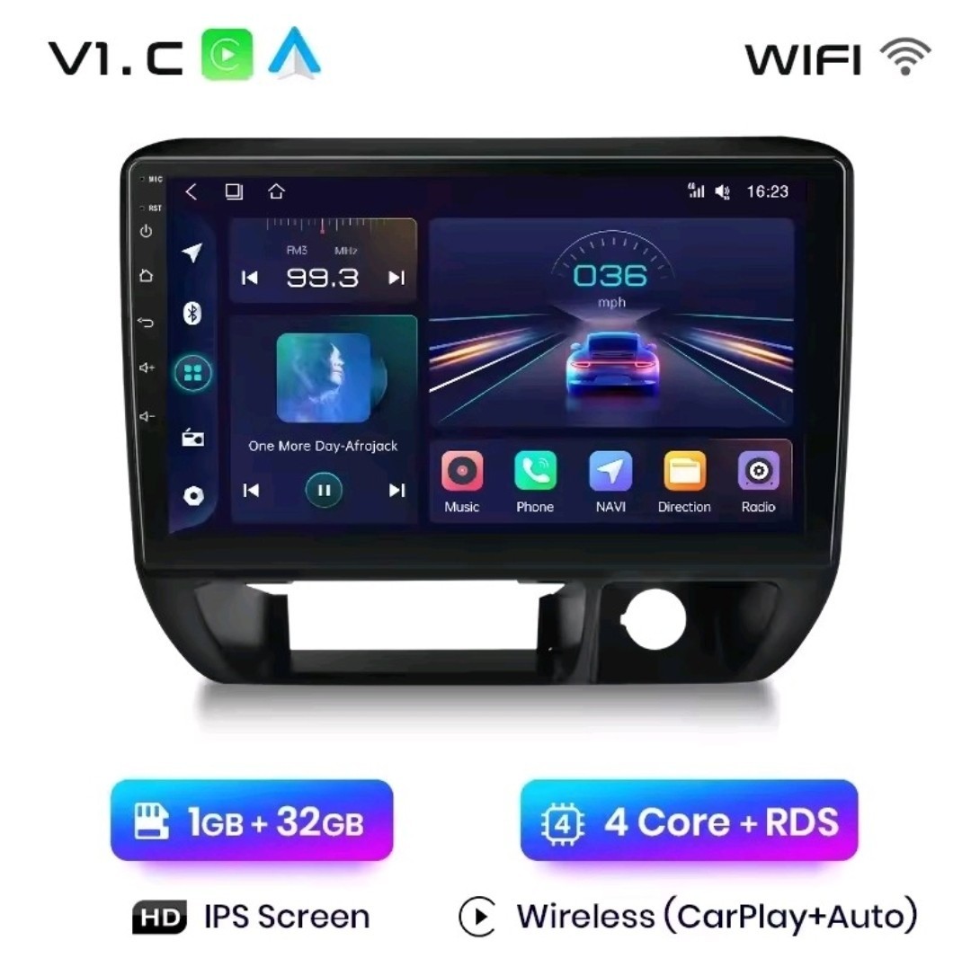 2 DIN 9″ RADIO FOR SUZUKI JIMNY ANDROID BLUETOOTH USB WI-FI GPS CARPLAY 98/04