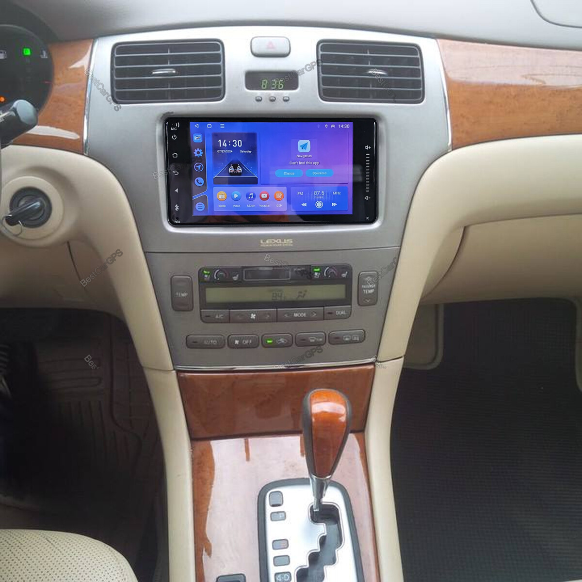 7‘’ For LEXUS ES330 2004-2006 Android 13 CarPlay Car Radio Stereo GPS NAVI 64G