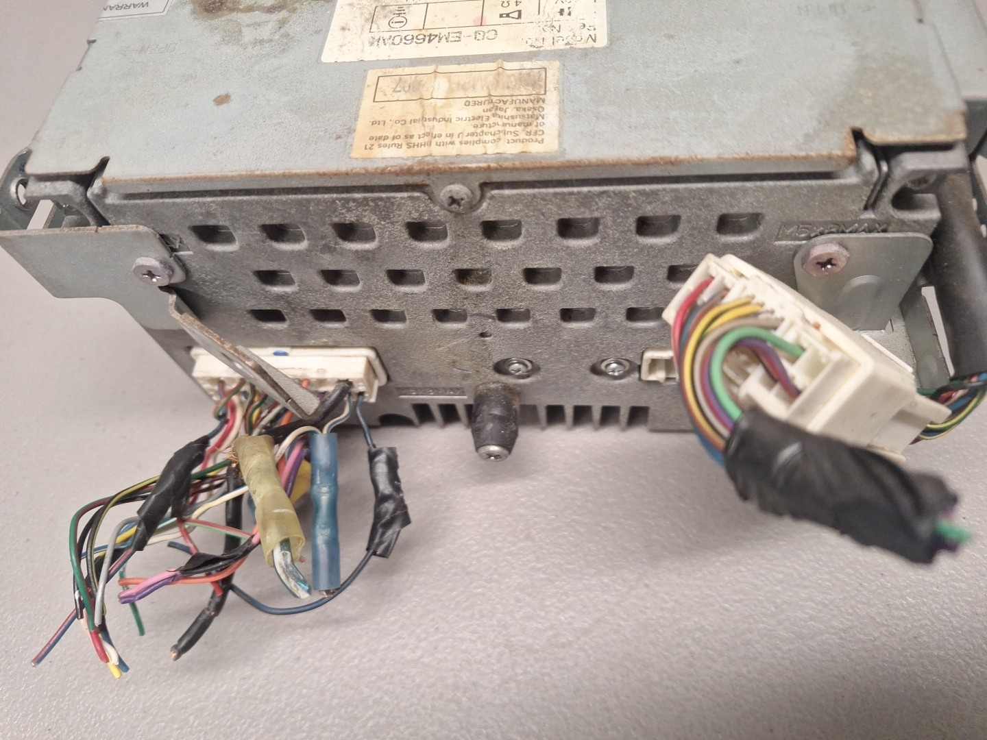 2006 2007 2008 Mazda 6 AM FM CD Radio Receiver Head Unit OEM CQ-EM4660AK