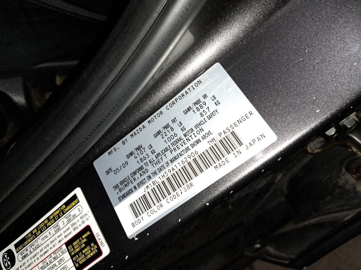 2010 Mazda 3 Stereo Radio Radio/Receiver Sku#4247905