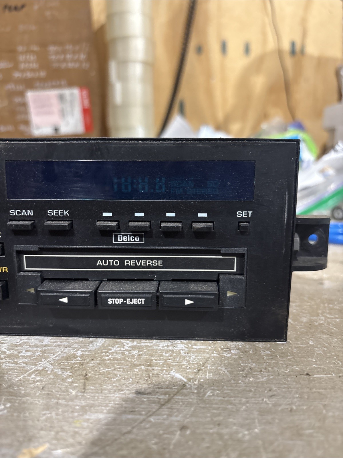 1988-1994 Camaro S10 Blazer Delco AM/FM Cassette Radio GM 16161615 UNTESTED