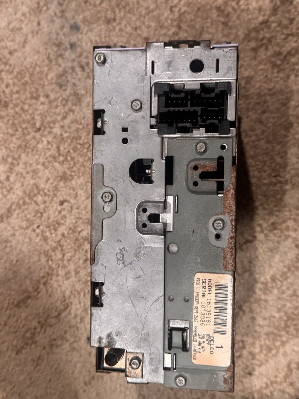 90–92 Camaro Gm Radio With Cassette