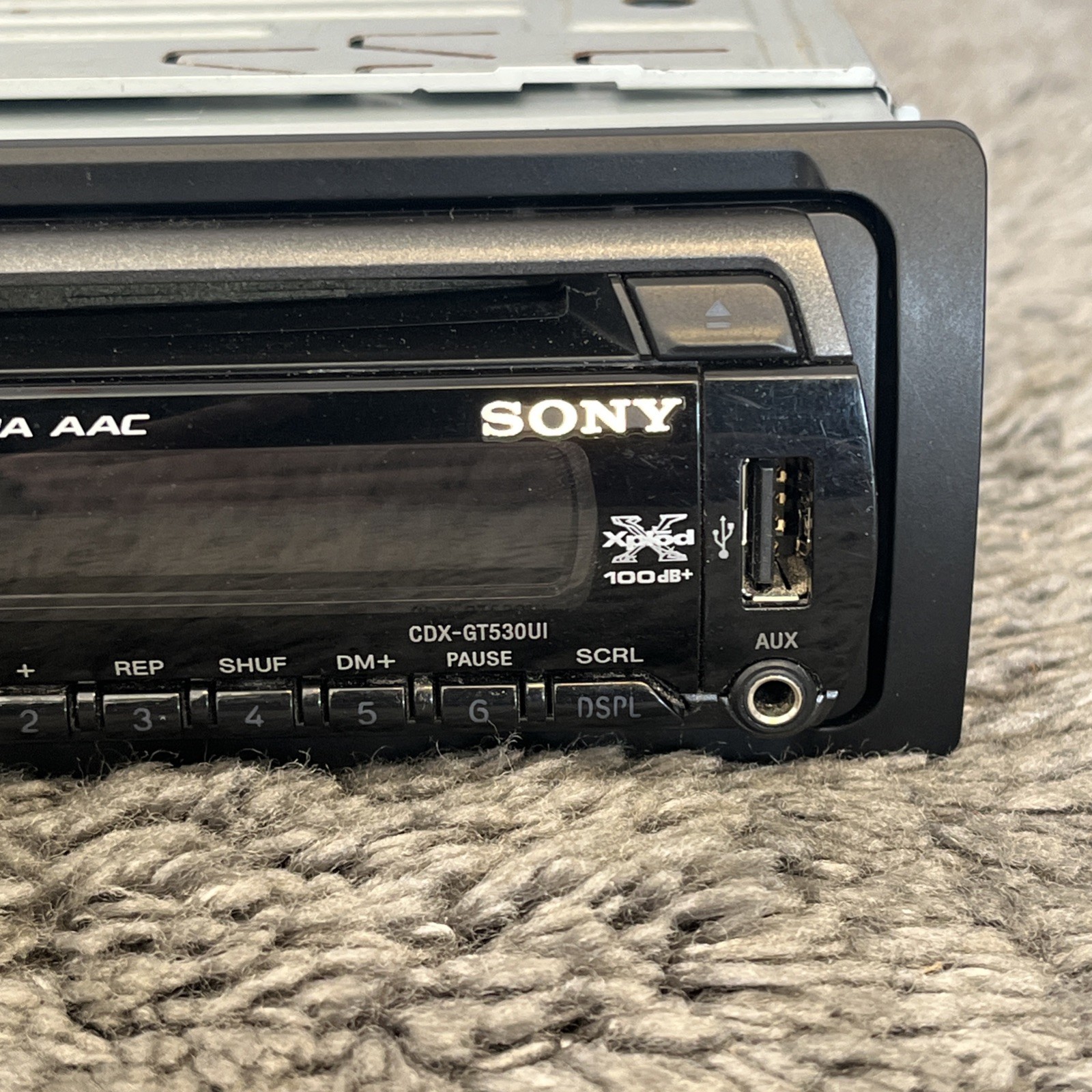 SONY CDX-GT530UI CAR RADIO STEREO MP3 AUX USB CD PLAYER HEAD UNIT TESTED WORKING