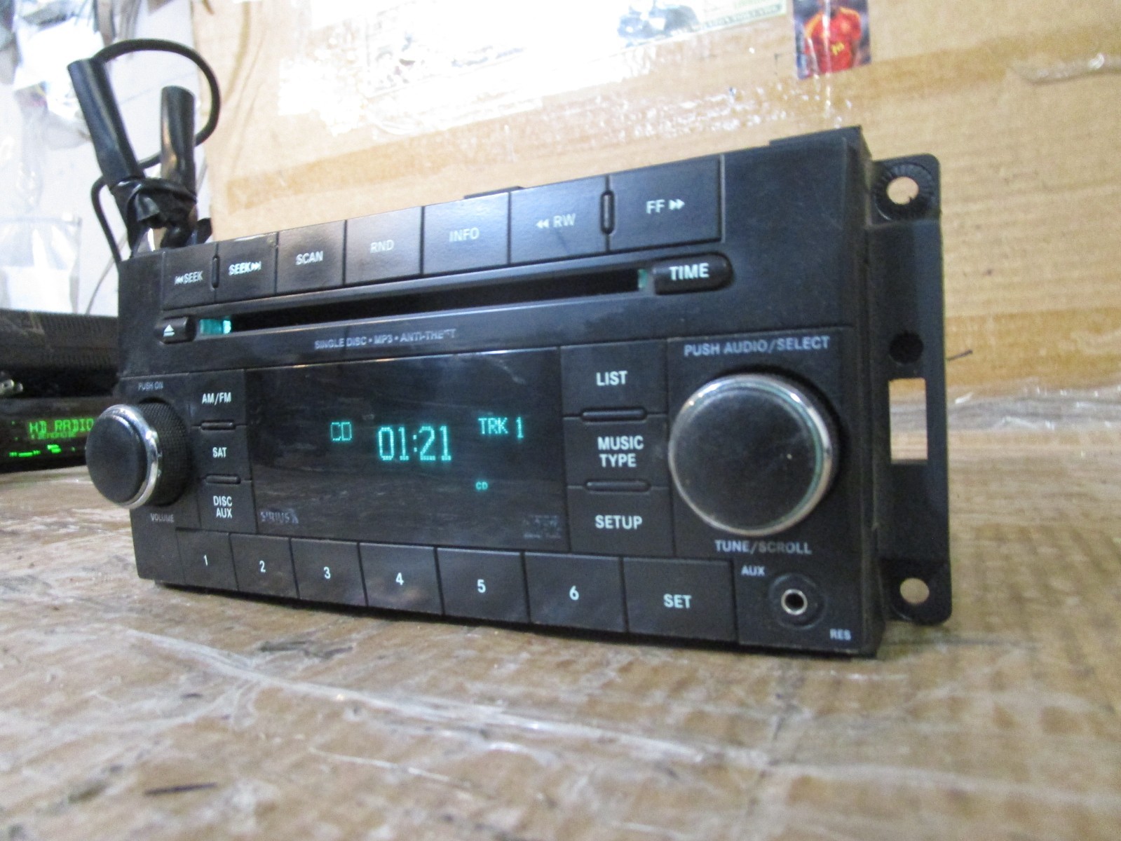07-17 Dodge Avenger Radio Stereo CD Player Stereo Receiver AM/FM 05091164