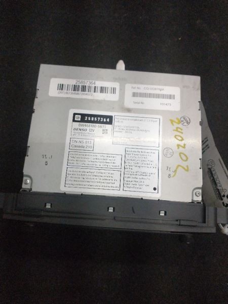 Audio Equipment Radio Opt Uvb ID 25894202 Fits 08-09 TAHOE 1038649