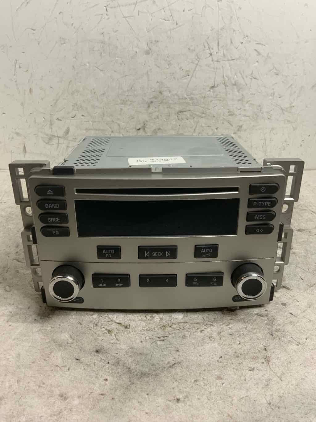 05-06 Chevrolet Colbalt Audio & Visual Equip Radio 15272190 AM/FM/CD 638-01860