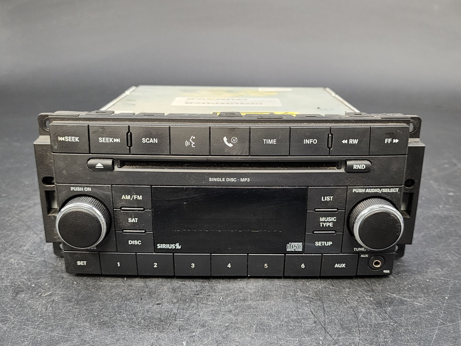 OEM 07-10 Chrysler Dodge Jeep Radio CD Receiver High Speed P05064421AF Used