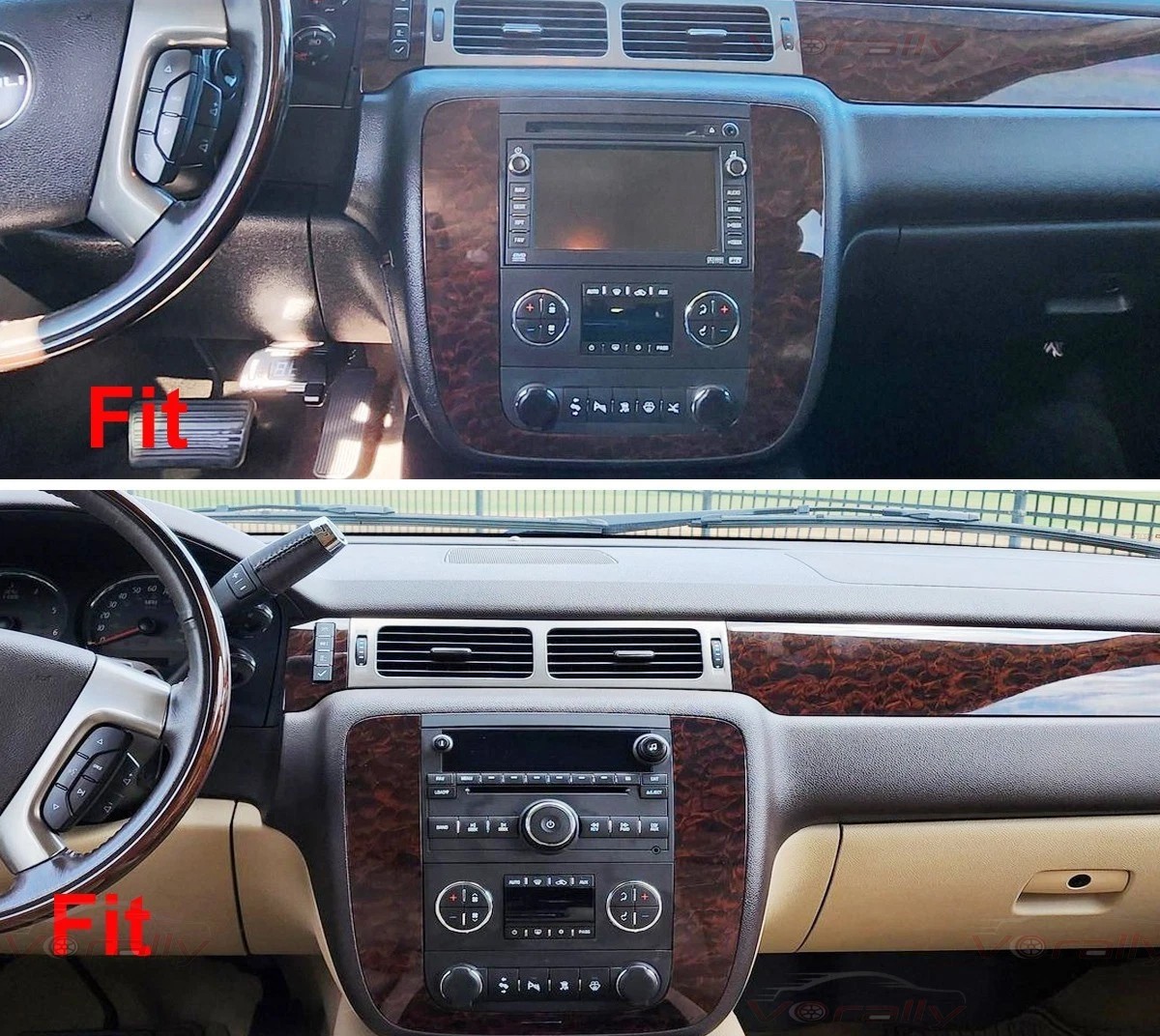 For 2007-2014 GMC Yukon Denali 9.7″ Android 15 Carplay Car Stereo Radio GPS AHD