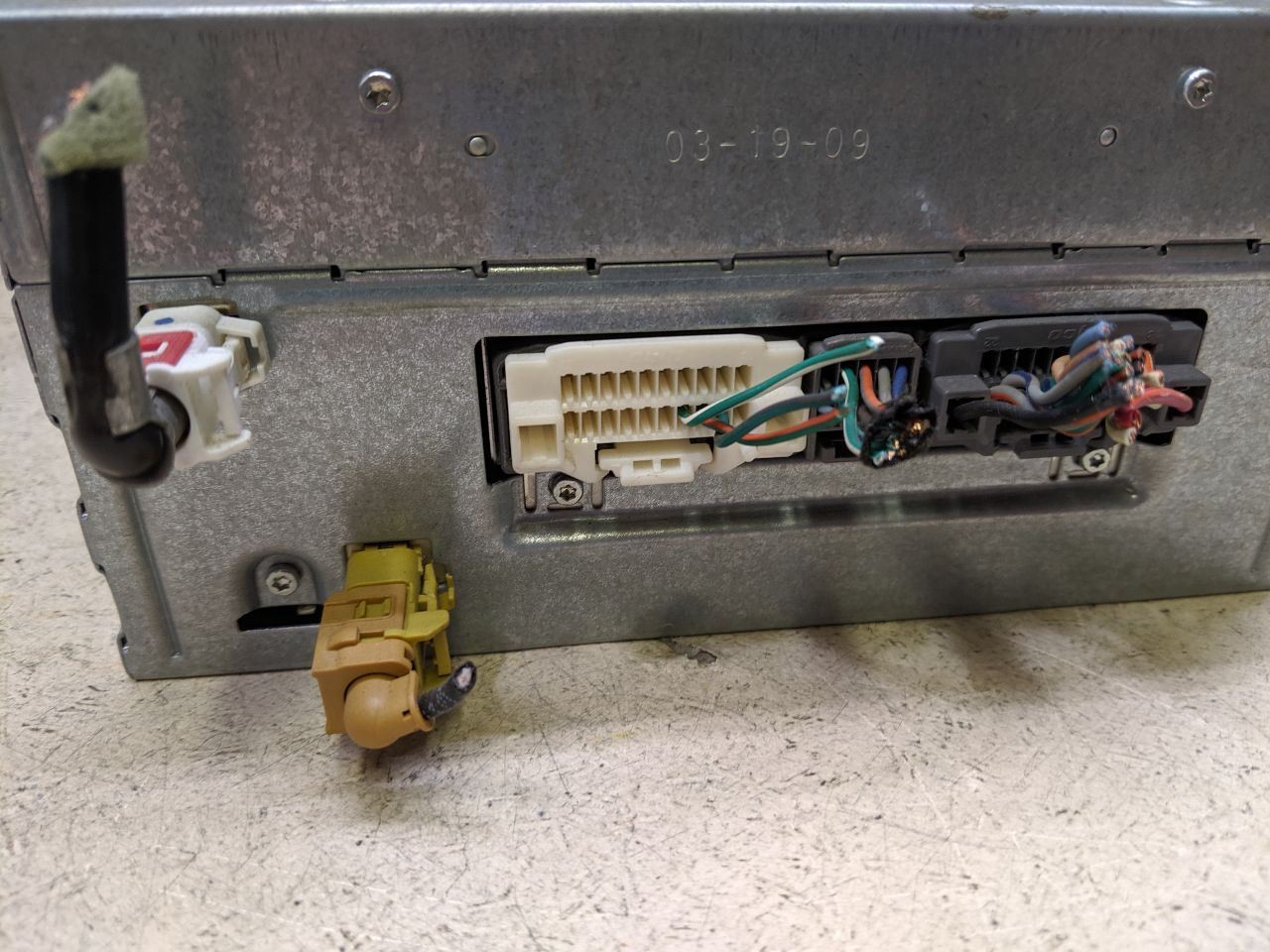 Stereo Radio REN AM FM CD AUX SIRIUS Fits 09-10 JEEP COMPASS k116-203992