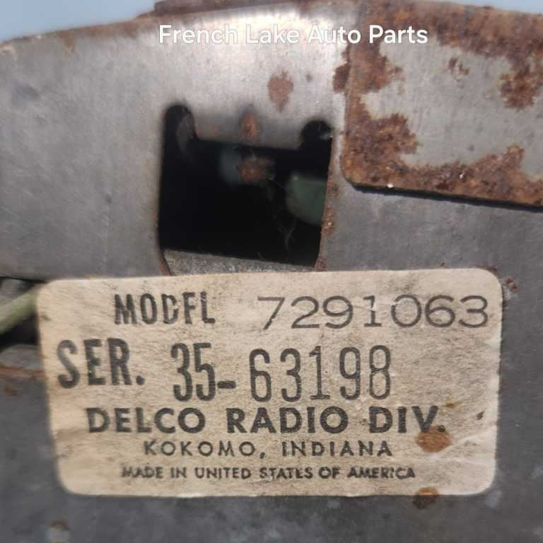 UNTESTED A/M Radio 7291063 Fits 1965 OLDSMOBILE F85 1253283