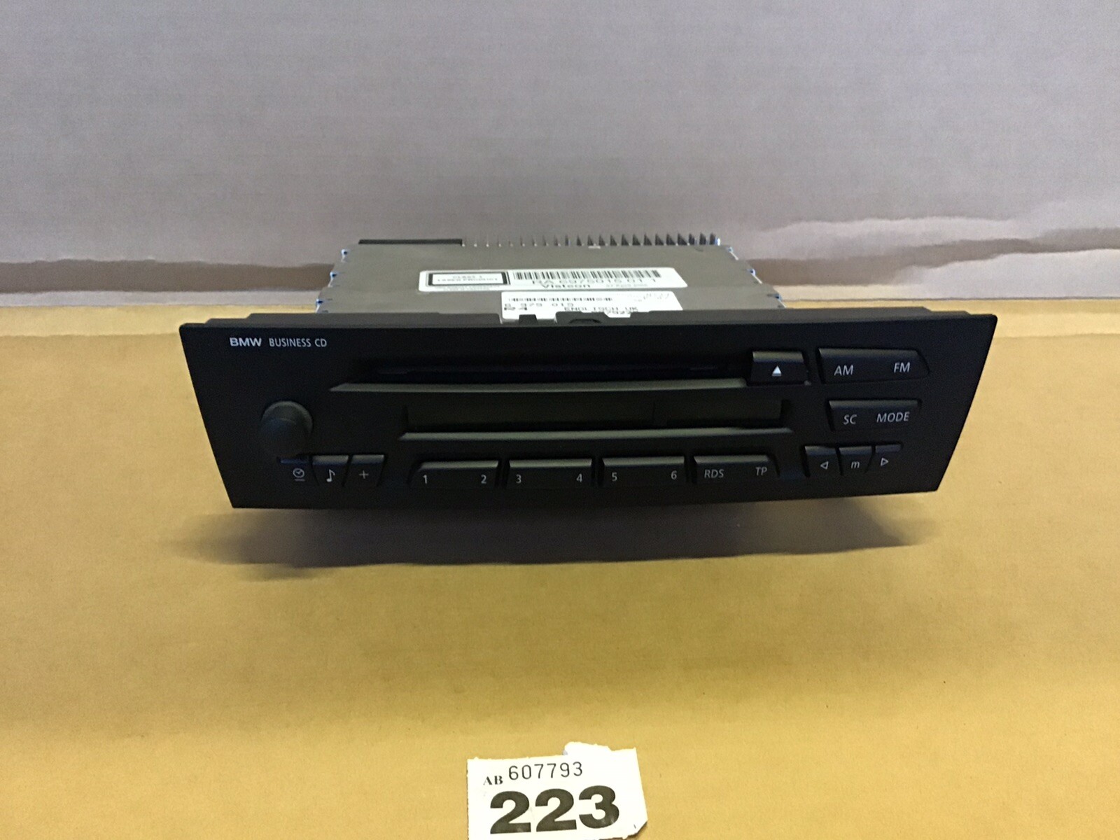 Bmw 1/3 SERIES Business Cd Radio PLAYER RADIO STEREO #233